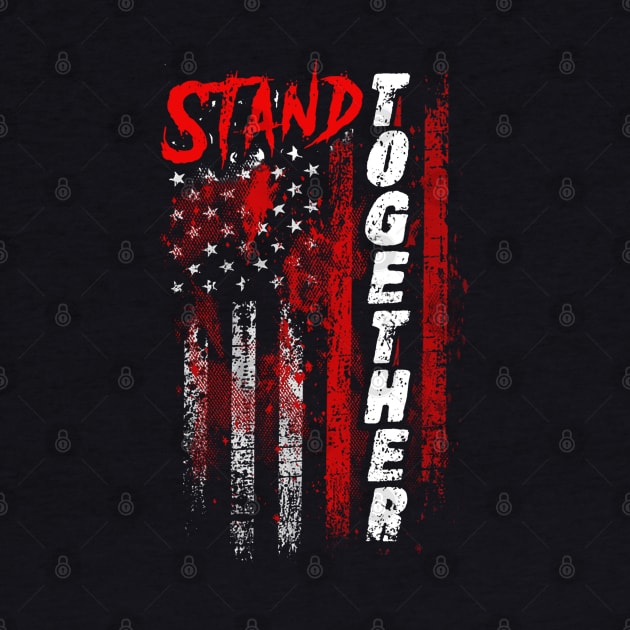 Vasculitis Awareness Stand Together Flag by KHANH HUYEN